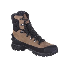 Mammut Winter-Wanderschuhe Blackfin Leather High GTX (Spaltleder, optimal für Eis/Schnee, wasserdicht) braun/schwarz Herren