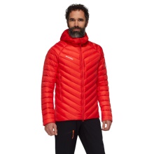 Mammut Winter-Daunenjacke Broad Peak Insulated Hooded (wärmend dank Daunenfüllung) 2025 rot Herren