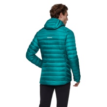 Mammut Winter-Daunenjacke Broad Peak Insulated Hooded (wärmend dank Daunenfüllung) 2025 tealblau Herren