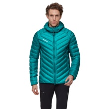 Mammut Winter-Daunenjacke Broad Peak Insulated Hooded (wärmend dank Daunenfüllung) 2025 tealblau Herren