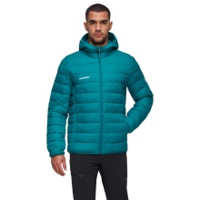 Mammut Isolations-Winterjacke Crag Insulated Hooded (warm, leicht) tealblau Herren
