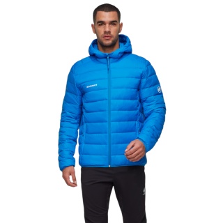 Mammut Isolations-Winterjacke Crag Insulated Hooded (warm, leicht) blau Herren