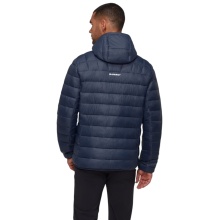Mammut Isolations-Winterjacke Crag Insulated Hooded (warm, leicht) marineblau Herren