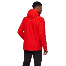Mammut Ganzjahres-Wanderjacke Crater IV Hardshell Hooded (3-Lagen, wasserdicht, strapazierfähig) rot Herren