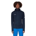 Mammut Fleecejacke Taiss Light ML Hooded (Midlayer, 4-Wege Stretch) marineblau Herren