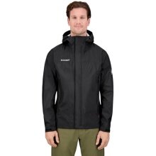 Mammut Hardshell-Wanderjacke Microlayer 2.0 HS Hooded (2.5-Lagen, atmungsaktiv) schwarz Herren