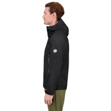 Mammut Hardshell-Wanderjacke Microlayer 2.0 HS Hooded (2.5-Lagen, atmungsaktiv) schwarz Herren