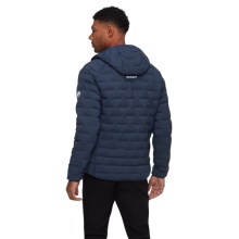 Mammut Isolations-Winterjacke Sander Insulated Hooded (wärmend dank Kunstfaserfüllung) navyblau Herren