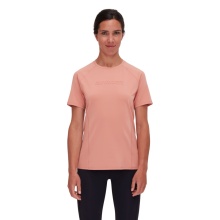 Mammut Wander-Shirt Selun FL Logo (elastisch, schnelltrocknend) rosa Damen