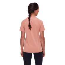 Mammut Wander-Shirt Selun FL Logo (elastisch, schnelltrocknend) rosa Damen