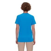 Mammut Wander-Shirt Selun FL Logo (elastisch, schnelltrocknend) hellblau Damen