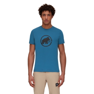 Mammut Freizeit-Tshirt Core Classic (Polyester/Baumwolle) deepblau Herren