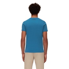 Mammut Freizeit-Tshirt Core Classic (Polyester/Baumwolle) deepblau Herren