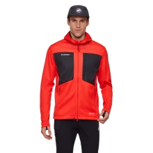 Mammut Ganzjahres-Softshelljacke Ultimate VIII SO Hooded (3-Lagen, winddicht) rot/schwarz Herren