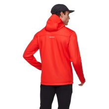 Mammut Ganzjahres-Softshelljacke Ultimate VIII SO Hooded (3-Lagen, winddicht) rot/schwarz Herren