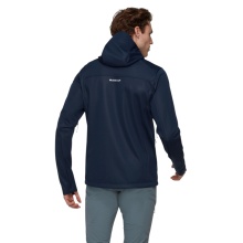 Mammut Ganzjahres-Softshelljacke Ultimate VIII SO Hooded (3-Lagen, winddicht) marineblau Herren