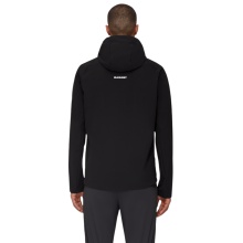 Mammut Softshell-Wanderjacke Ultimate Comfort SO Hooded (4‑Wege-Stretch, winddicht) schwarz Herren