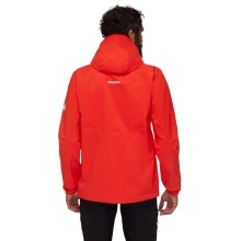 Mammut Wanderjacke Alto Guide Hardshell Hooded (atmungsaktiv, wasserdicht, PFC-frei) rot Herren