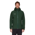 Mammut Wanderjacke Alto Light Hardshell Hooded (leicht, wasserdicht, PFC-frei) dunkelgrün Herren