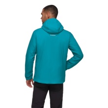 Mammut Wander-Isolationsjacke Rime IN Hooded (leicht, optimale Wärmeleistung) tealblau Herren