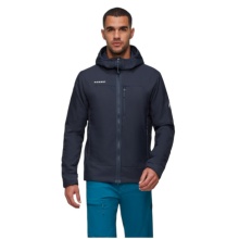 Mammut Wander-Isolationsjacke Rime IN Hooded (leicht, optimale Wärmeleistung) marineblau Herren