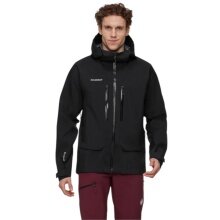 Mammut Hardshell-Alpinjacke Crater Pro HS Hooded (Bergsteigen, wasserdicht, winddicht) schwarz Herren