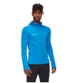 Mammut Fleecejacke Taiss Light ML Hooded (Midlayer, 4-Wege Stretch) glacier blau Herren