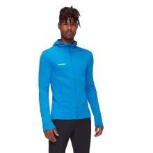 Mammut Fleecejacke Taiss Light ML Hooded (Midlayer, 4-Wege Stretch) glacier blau Herren
