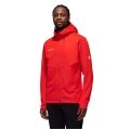 Mammut Ganzjahres-Softshelljacke Ultimate VII SO Hooded (winddicht) rot Herren