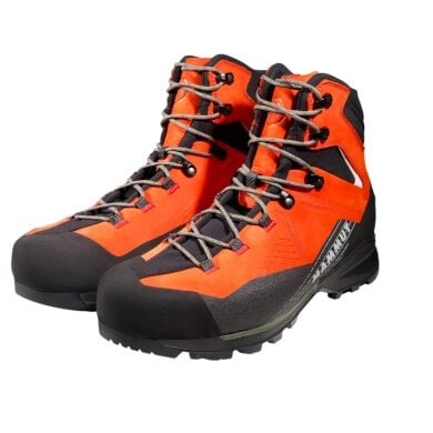 Mammut Wanderschuhe Kento Guide II High GTX (Hochtouren-Bergwander, wasserdicht) rot/schwarz Herren