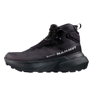 Mammut Wanderschuhe Aenergy Ultra Mid GTX (Fast Hiking, wasserdicht) schwarz/stahlgrau Herren