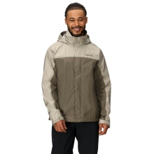 Marmot Wanderjacke-/Regenjacke PreCip Eco (wasserdicht, atmungsaktiv, PFC-frei) 2025 grau/beige Herren