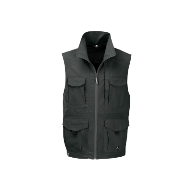 Maul Weste Grünten II - klassisch, wasserabweisend, atmungsaktiv - schwarz Herren - Übergröße -