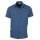 Maul Kurzarmhemd Cordoba 3XT (Stretch, atmungsaktiv, bequemer Schnitt) blau Herren