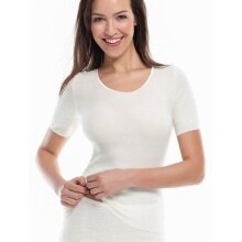 Medima Unterwäsche Shirt 1/4 Arm (Angora/Baumwolle) kurzarm weiss Damen (Gr. XL)