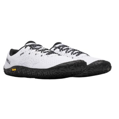 Merrell Minimal-Laufschuhe Vapor Glove 6 weiss/schwarz Herren