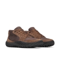 Merrell Minimal-Sneaker Wrapt Mid WP (Leder, wasserdicht) coffeebraun Herren
