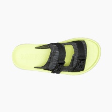 Merrell Sandale Hut Ultra Wrap (leicht und flexible Sohle) schwarz/gelb/weiss Herren