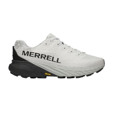 Merrell Trail-Laufschuhe Agility Peak 5 (angenehmer Tragekomfort, Rock Plate) weiss/schwarz Herren