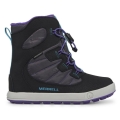 Merrell Winterstiefel Snow Bank 4.0 WTRPF (wasserdicht, warm) schwarz/purple Mädchen