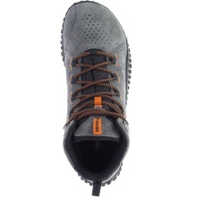 Merrell Sneaker Wrapt Mid (Minimal-Laufschuhe, Leder) granitegrau Herren