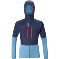 Millet Fleecejacke Parmelan Hybrid Hoodie (winddicht, atmungsaktiv) dunkelblau/saphir Herren