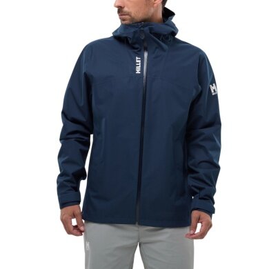 Millet Regenjacke Seneca 2.5 Lagen (wasserdicht, atmungsaktiv) saphirblau Herren