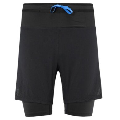 Millet Trail-Laufhose Intense 2in1 Short (schnelltrocknend, eingehängte Innenhose) kurz schwarz Herren