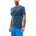 Millet Wander-Tshirt Wanaka Seamless (nahtlos, bequeme Passform) denimblau Herren