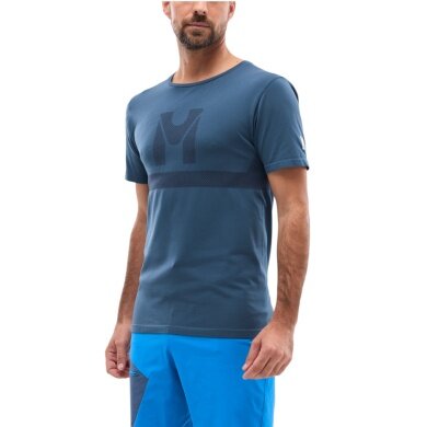 Millet Wander-Tshirt Wanaka Seamless (nahtlos, bequeme Passform) denimblau Herren