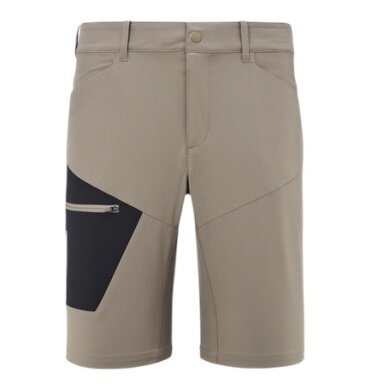 Millet Wanderhose Wanaka Stretch III Short (4-Wege-Stretch, schnelltrocknend, leicht) kurz beige/braun Herren