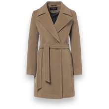 Milo Wintermantel Wanya (Wollmischung) taupebraun Damen