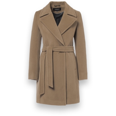 Milo Wintermantel Wanya (Wollmischung) taupebraun Damen