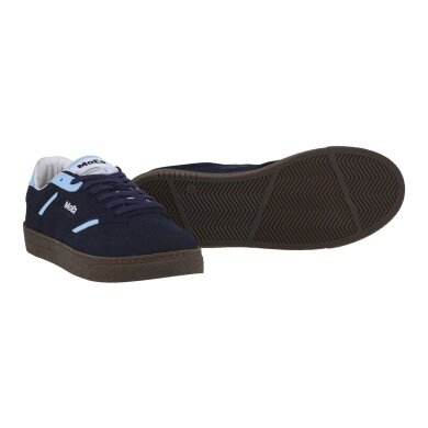MoEa Sneaker Gen9 - Pet Navy&Sky Blue Suede - navyblau